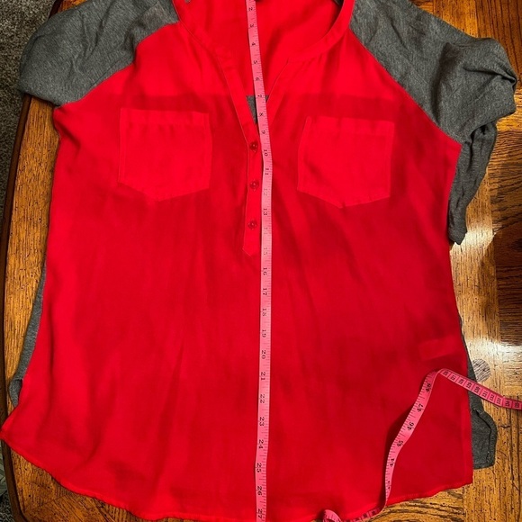 Express red and gray top size L - Picture 7 of 9
